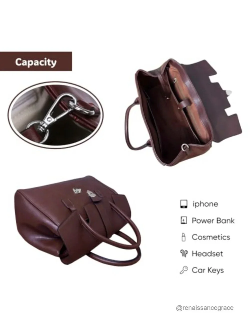 Women's Large Slouchy Hobo Satchel Bag Vegetable Tanned Leather